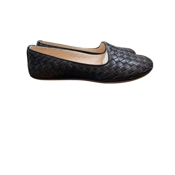 Bottega Veneta Dark Brown Intrecciato Leather Smoking Slippers sz. 36.5 eu - Picture 6 of 10